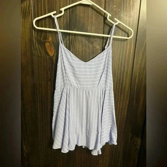 Hyfve Striped Tank-Open Back-Size:Medium - Picture 4 of 8